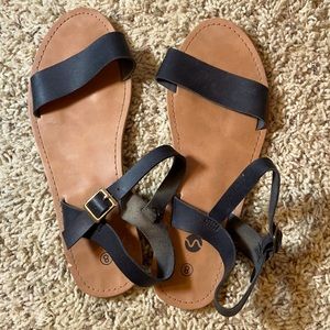 Black sandals